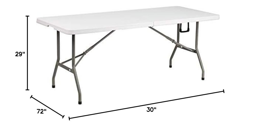 30" x 72" Plastic Folding Table M519