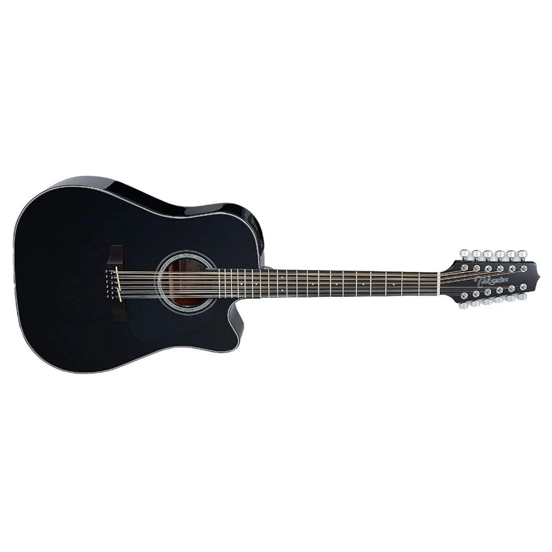12-string Acoustic-electric Guitar Black R5780