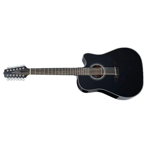 12-string Acoustic-electric Guitar Black R5780