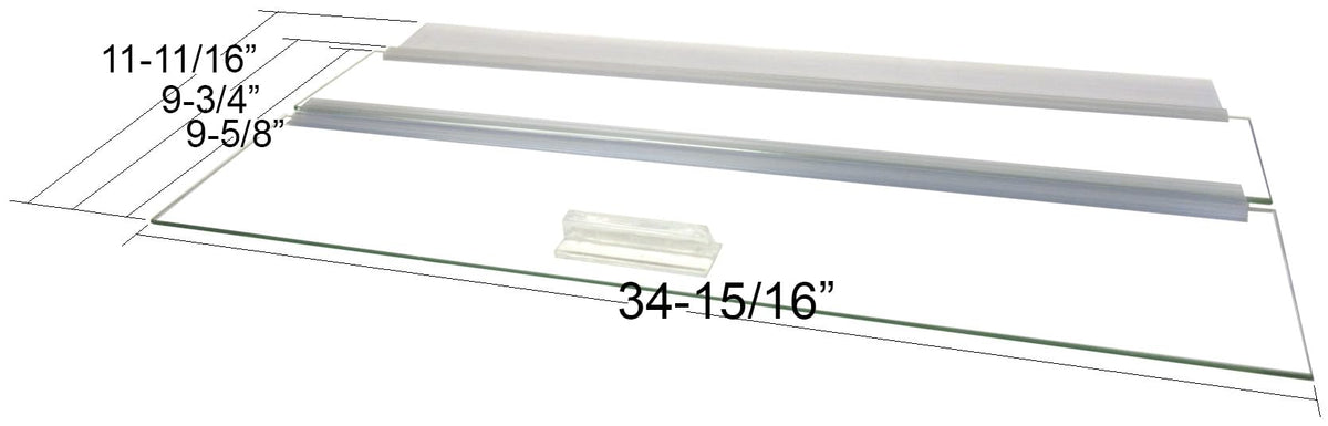 Glass Canopy for Aquariums 10 Gallon to 200 Gallon T9966