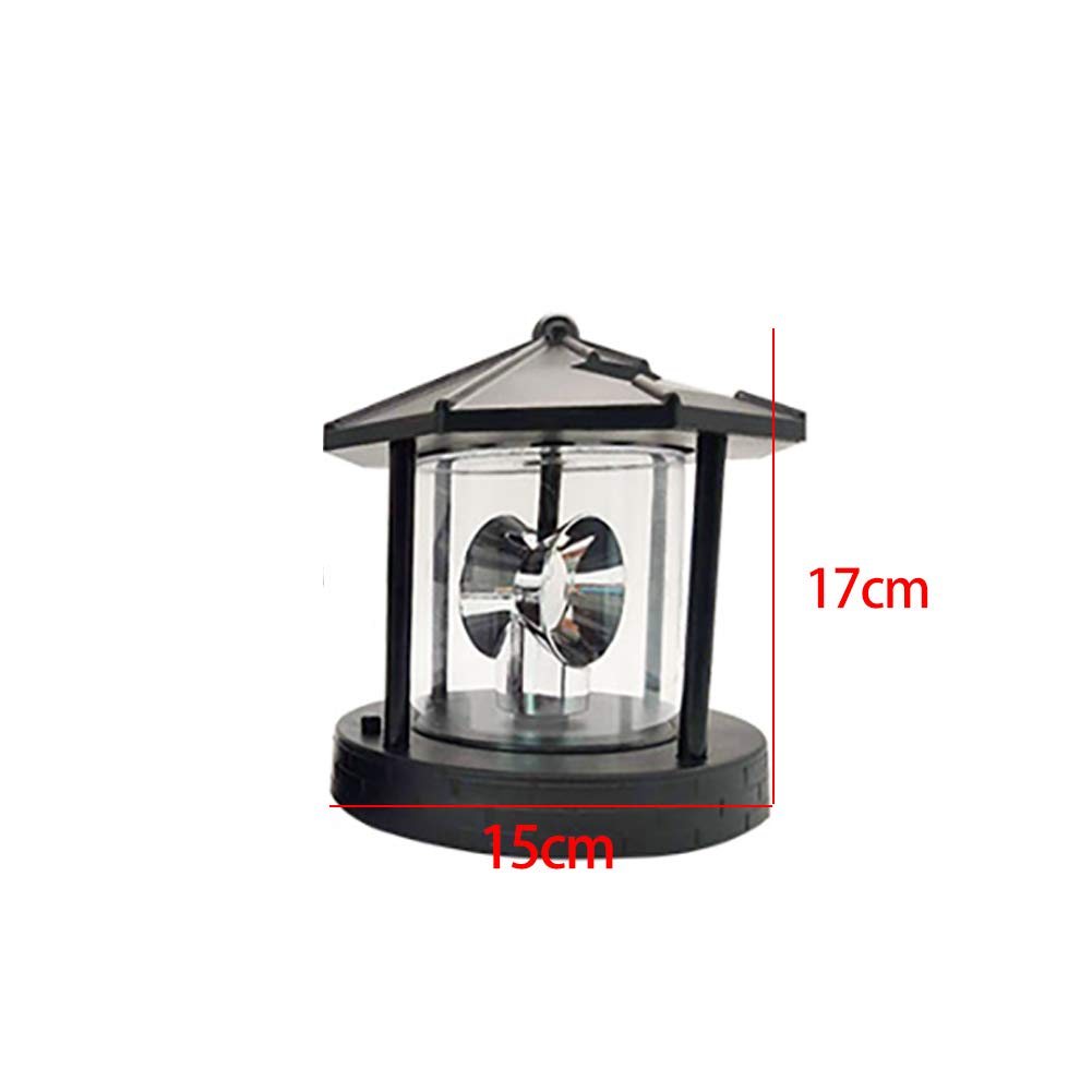 LED Solar Powered Lighthouse Lamp Outdoor Lights Y706901