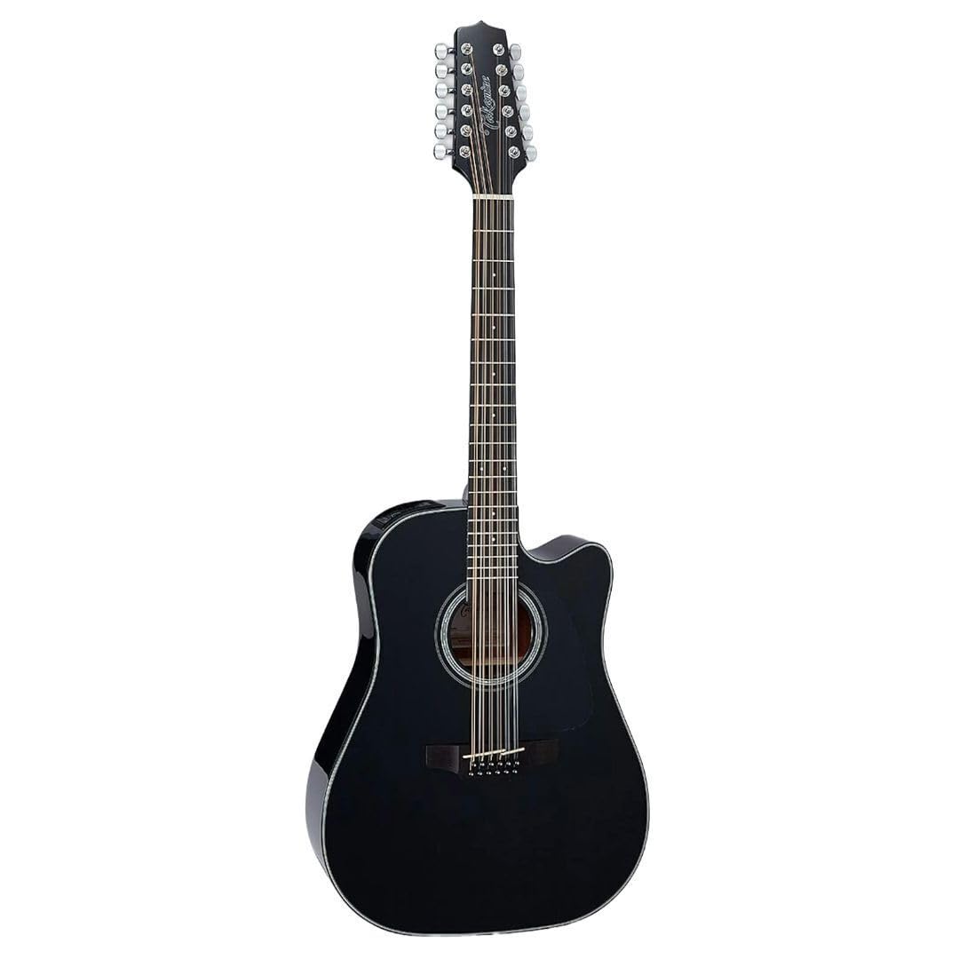 12-string Acoustic-electric Guitar Black R5780