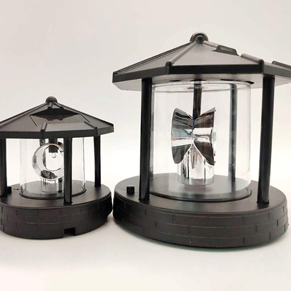 LED Solar Powered Lighthouse Lamp Outdoor Lights Y706901