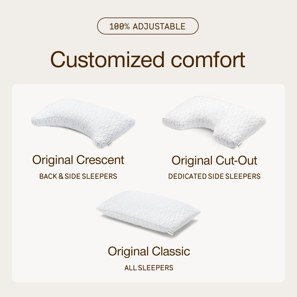 Queen Size Adjustable Memory Foam Pillow H858