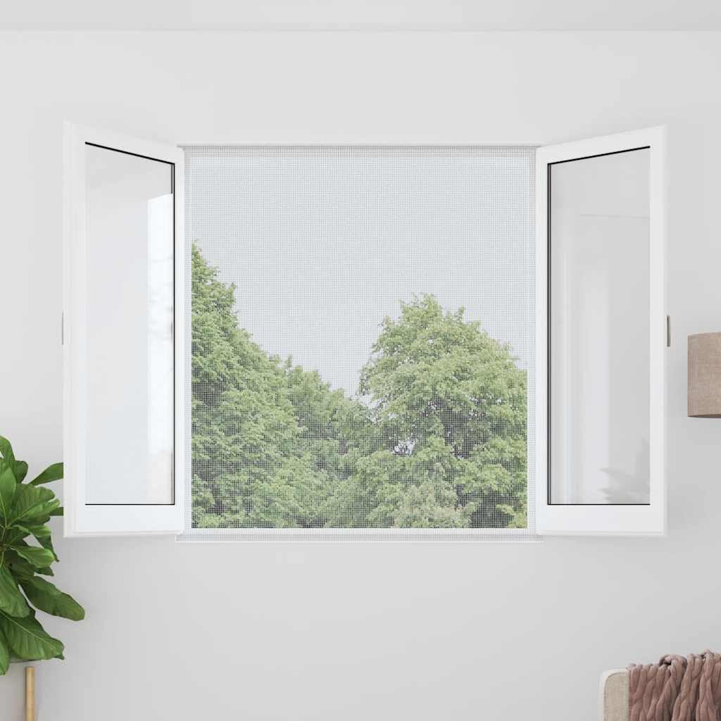 Aluminum Mesh Screen 39.4x196.9 in Silver W98775