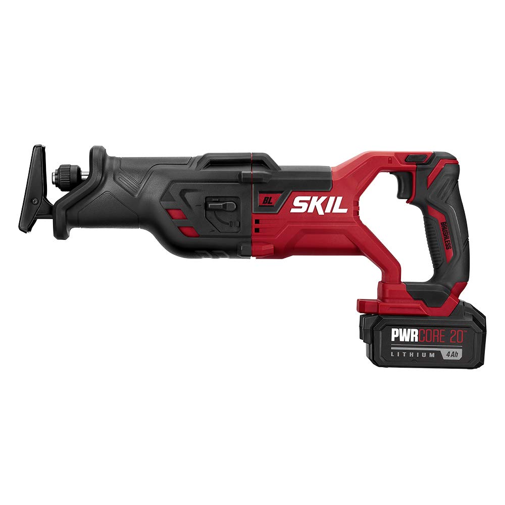 20V Brushless Reciprocating Saw Kit with Battery and Charger D928