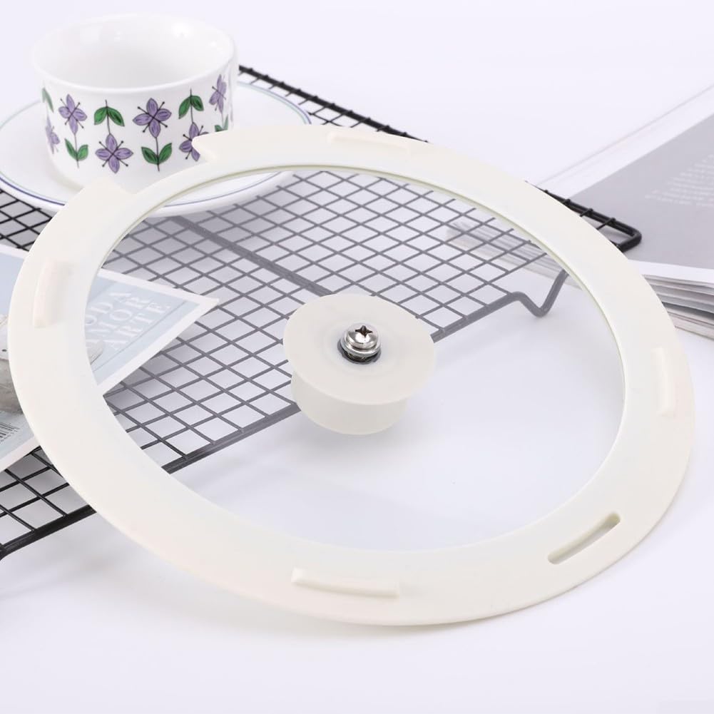 Silicone Pot Lid With Tempered Glass X5439