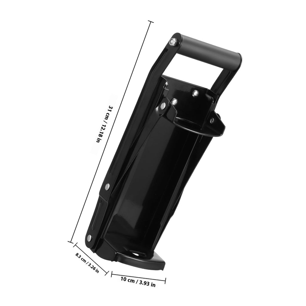 Wall Mounted Stainless Steel Can Crusher with Built in Opener B667