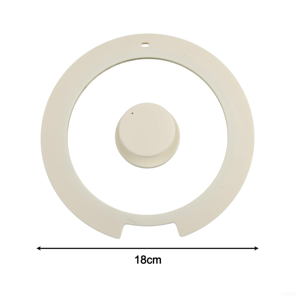 Silicone Pot Lid With Tempered Glass X5439