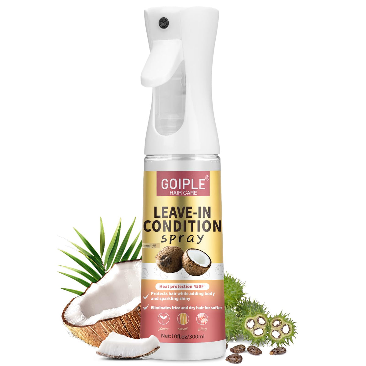 Leave In Conditioner & Heat Protectant Spray D370359