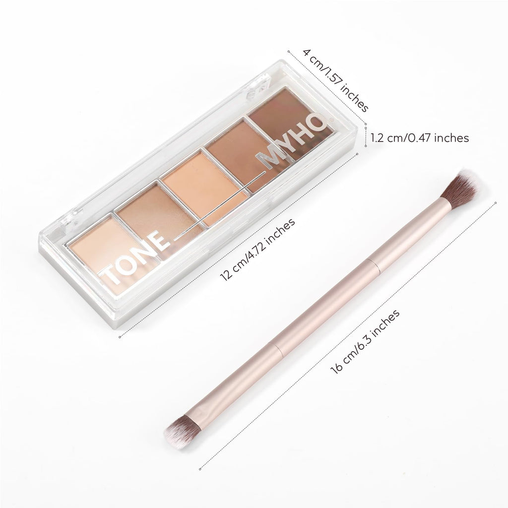 5 Colors Matte Eyeshadow Palette Z42010