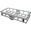 Aluminum Hitch Cargo Carrier 500-Lb Capacity Silver C370