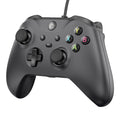 Wired Controller with 3.5mm Audio Jack Dual Vibration Black E4456