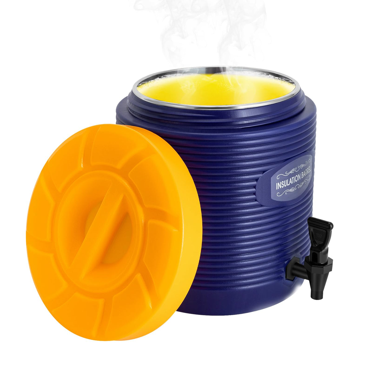 Insulated Beverage Dispenser 3.43 Gallon Blue P31203