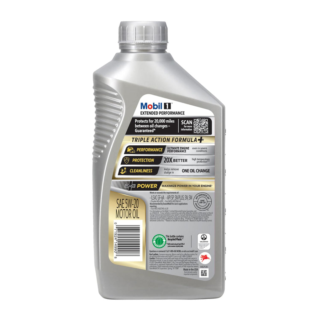 Full Synthetic Motor Oil 5W-20, 1 Quart (6-pack) F732