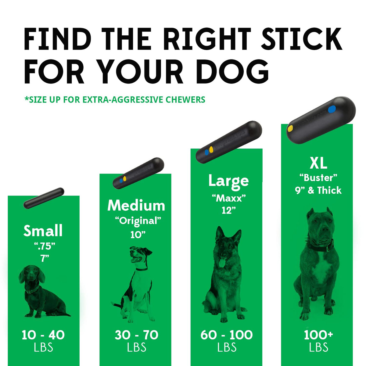 Heavy Duty Rubber Dog Toy K500