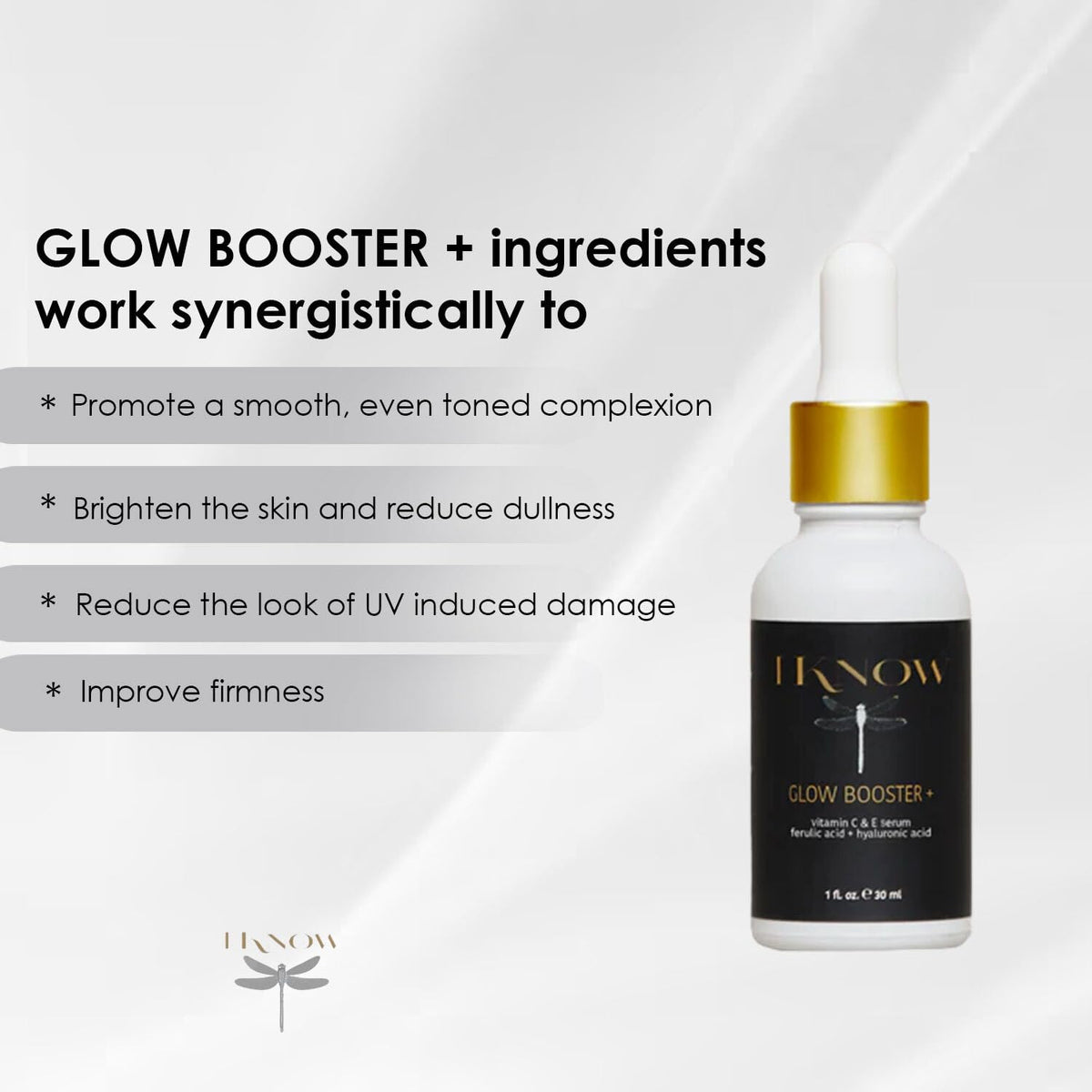 Vitamin C and E Hyaluronic Acid Facial Serum 1 oz T2096