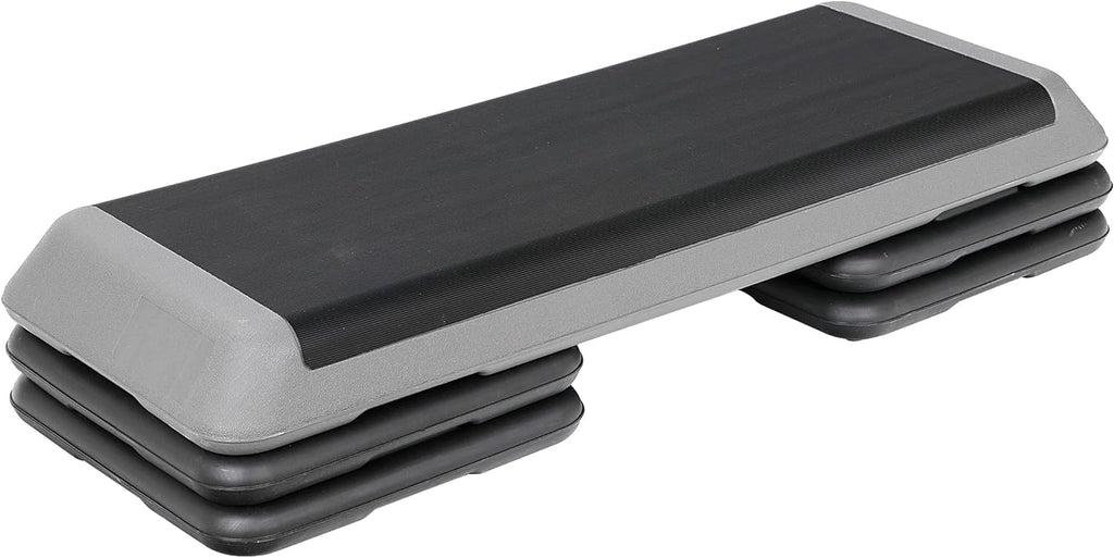 43" Adjustable Exercise Aerobic Step Platform with 4 Removable Risers Z3736