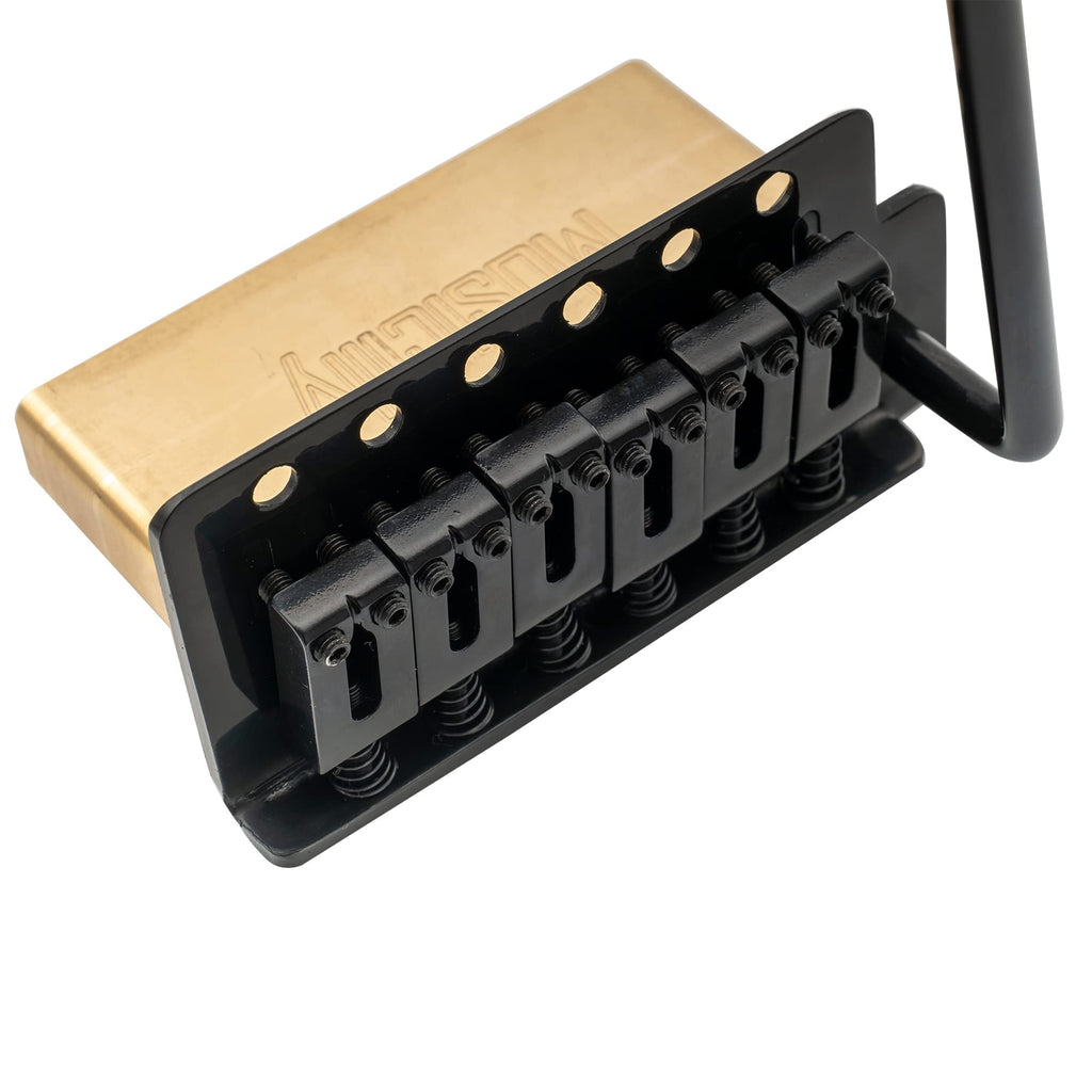 Black 6-Screw Tremolo Bridge M89092