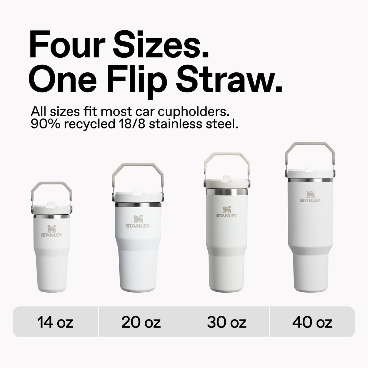 20 oz Lilac Flip Straw Tumbler A983666