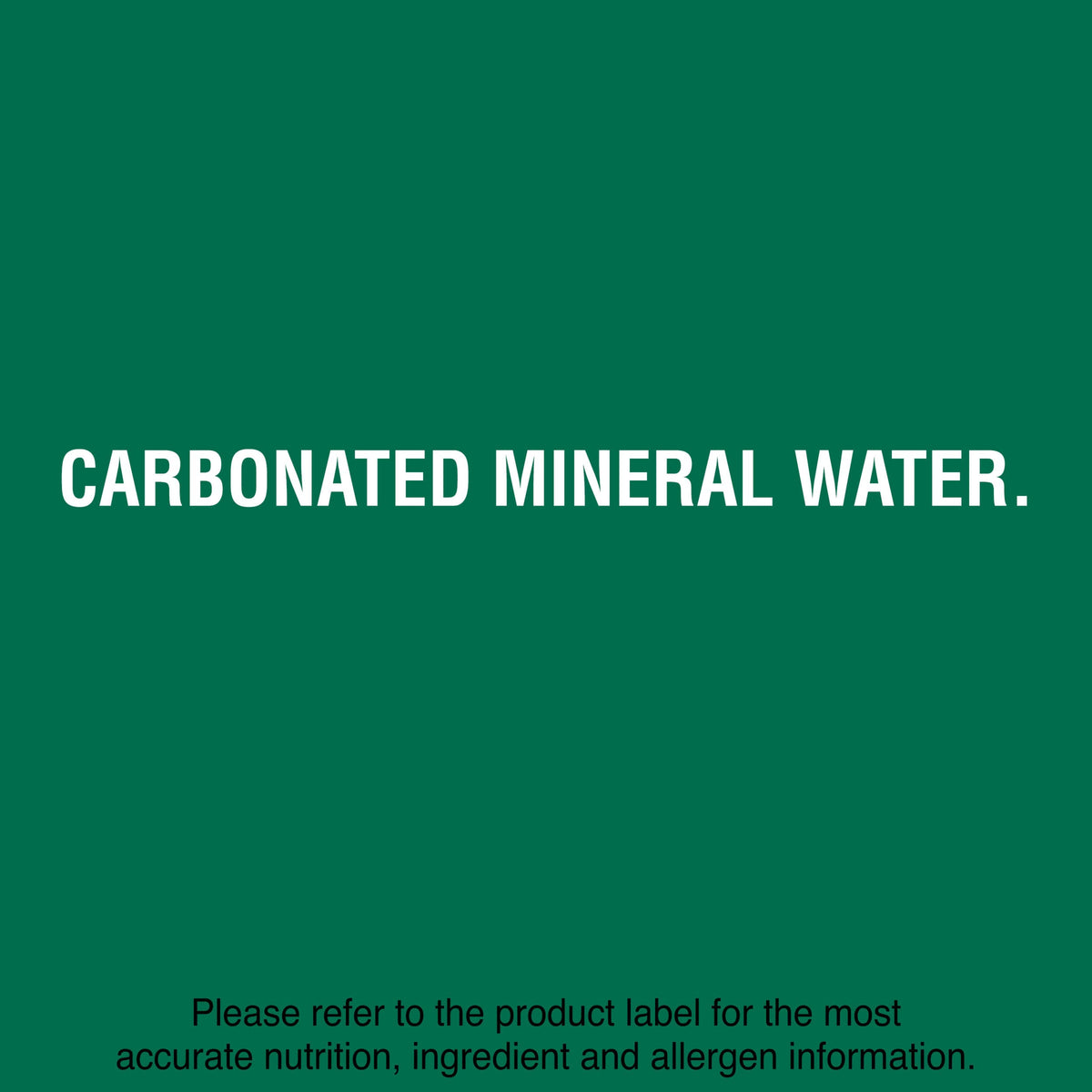 Carbonated Mineral Water Plastic Bottles 16.9 Fl Oz Pack of 24 P18476