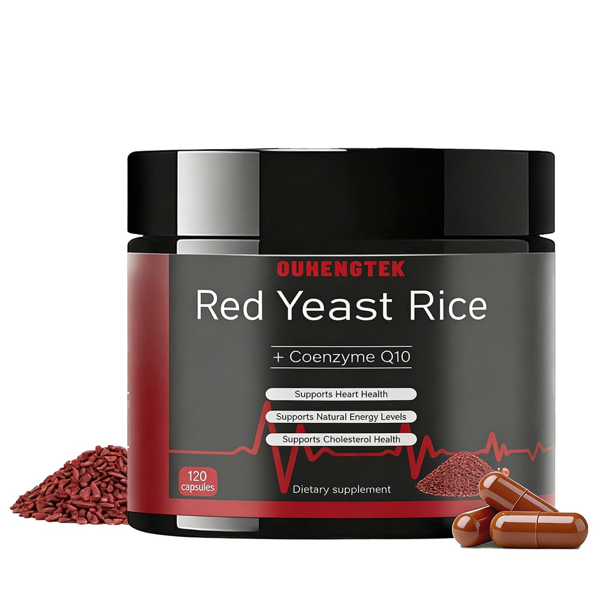 1200mg Red Yeast Rice 120 Capsules X9710