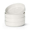 Pasta Bowls Set of 4, 35oz Ceramic, White, 8" L21666