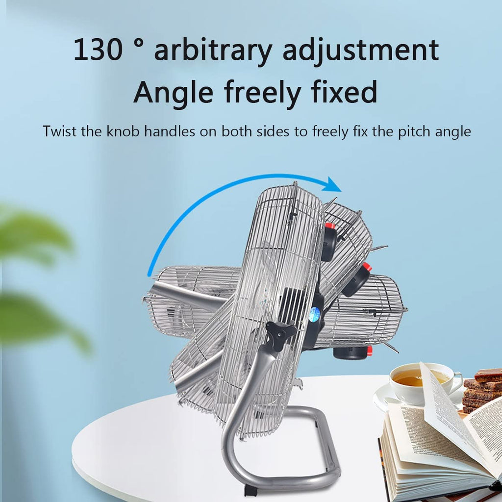 20 Inch 3 Speed Adjustable Tilt Metal Floor Fan L99513