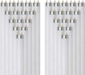 24 Inch T8 Fluorescent Tube Light Bulb 17W 4100K Cool White G13 Base Pack of 30 K894122