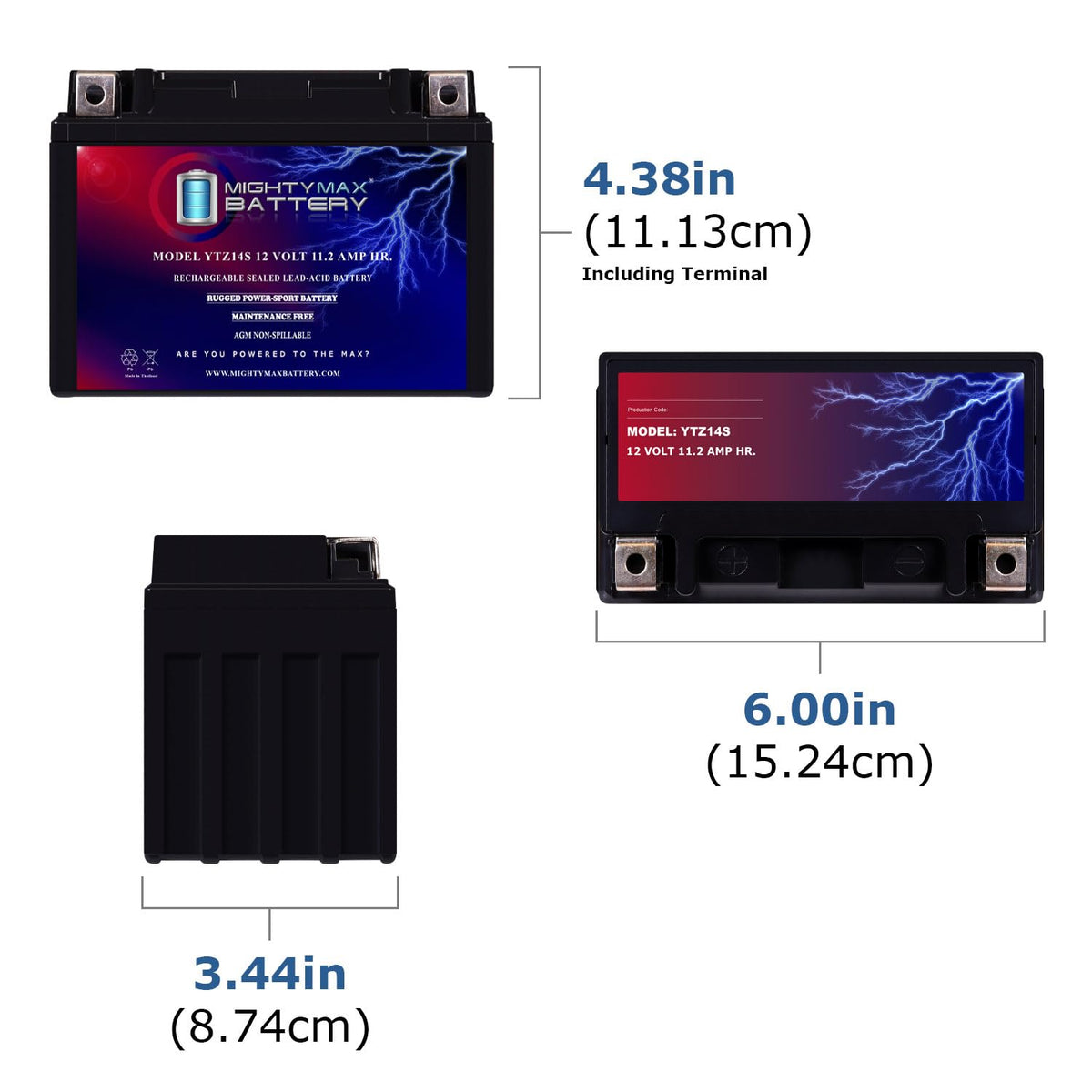 12V 11.2Ah Replacement Battery K979