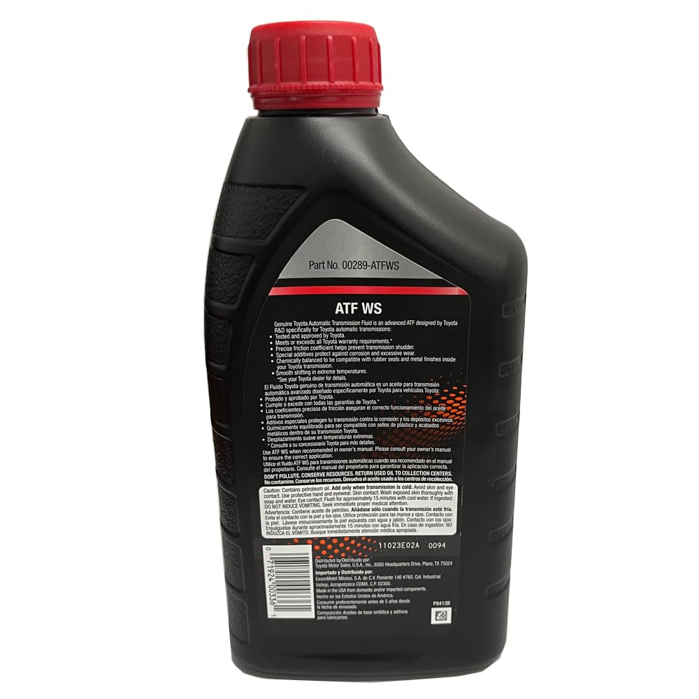 Automatic Transmission Fluid 7Qt S319254
