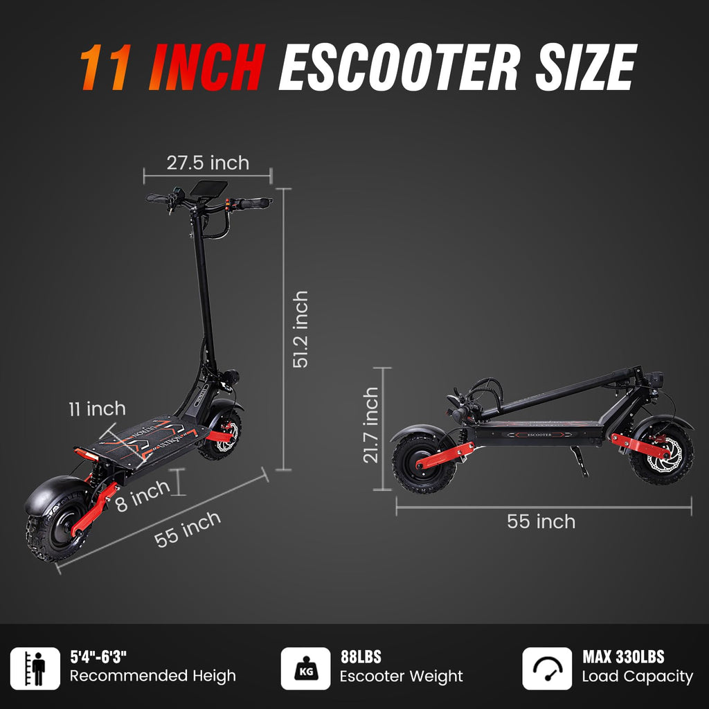 Electric Scooter with Seat A5550