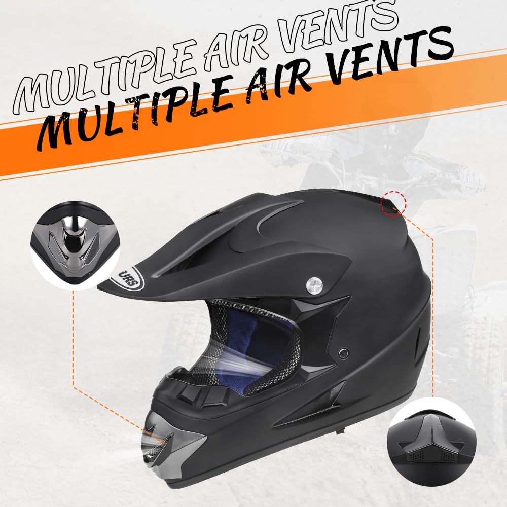 Full Face DOT Approved Adult Motocross Helmet W230