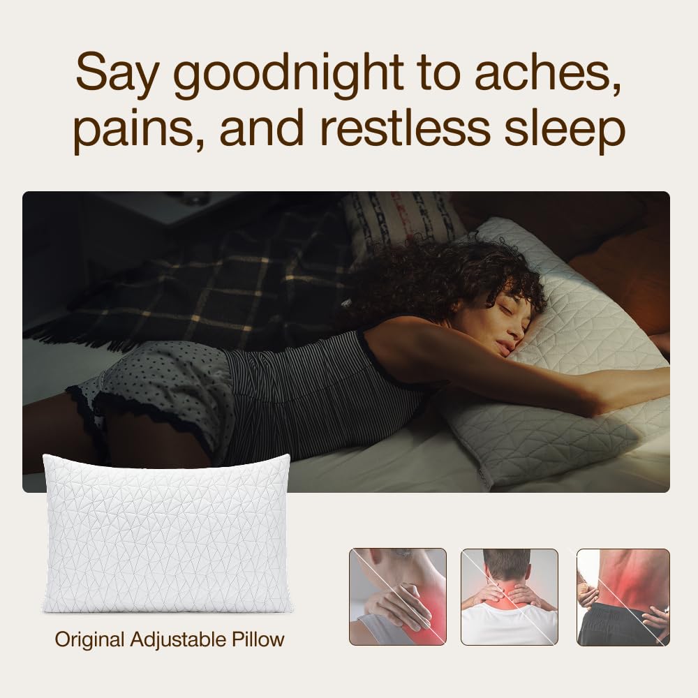 Queen Size Adjustable Memory Foam Pillow H858