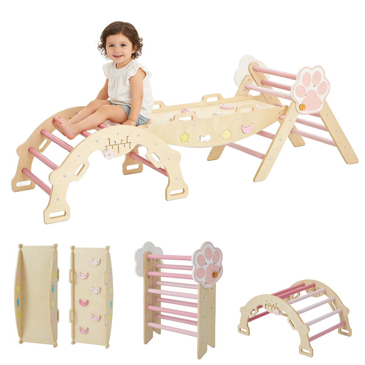 7-in-1 Triangle Climbing Set Z926