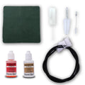 Trumpet Cleaning Kit 6-Piece Valve Oil Slide Grease Mouthpiece Brushes Cloth Q593