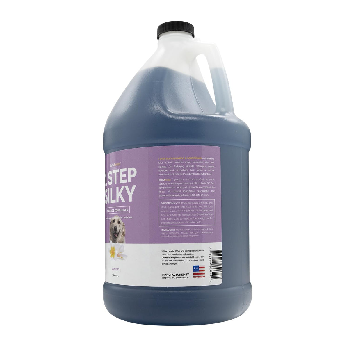 Dog Shampoo and Conditioner 1 Gallon 2 in 1 W1383