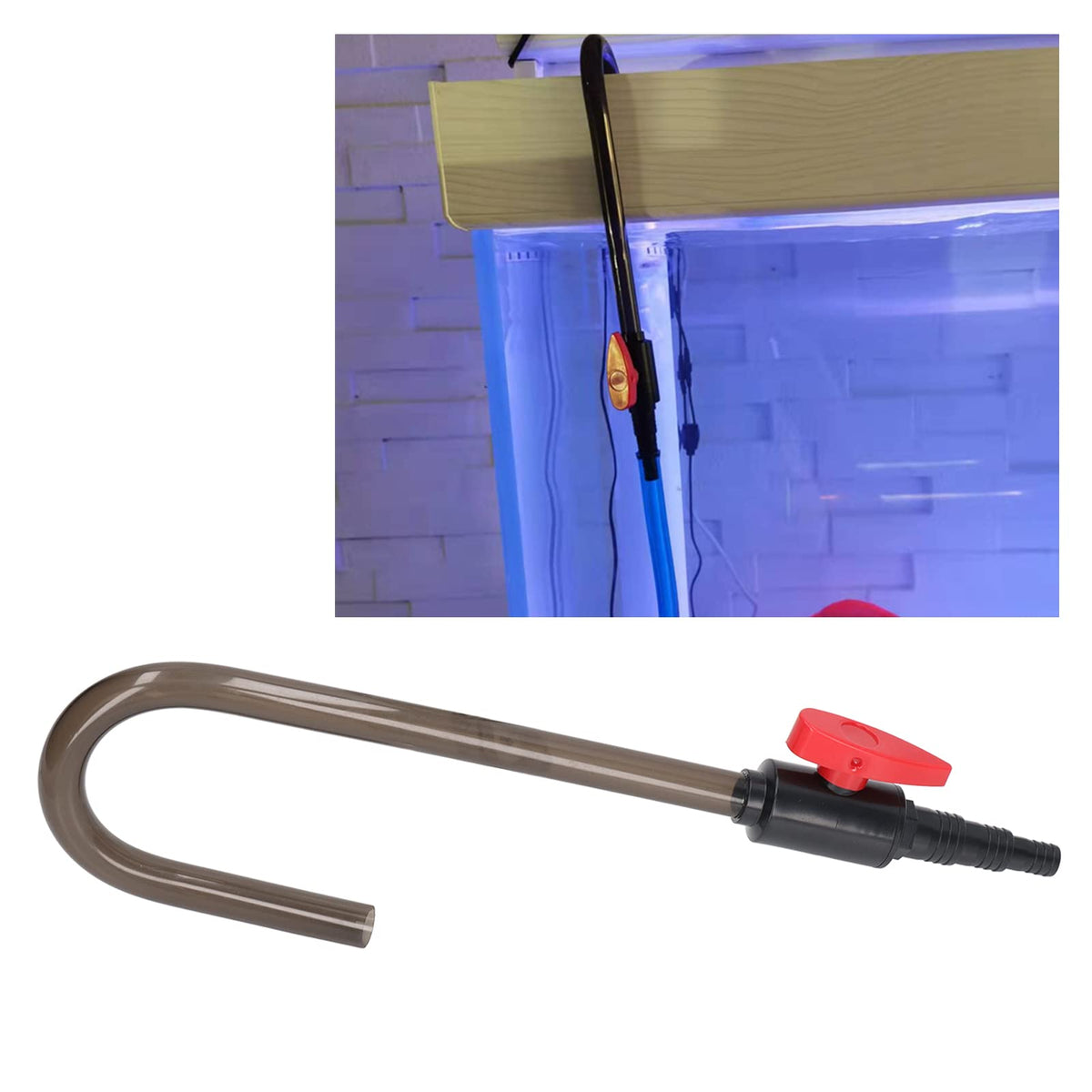 Aquarium Water Filler Tube with Flows Switch T100482