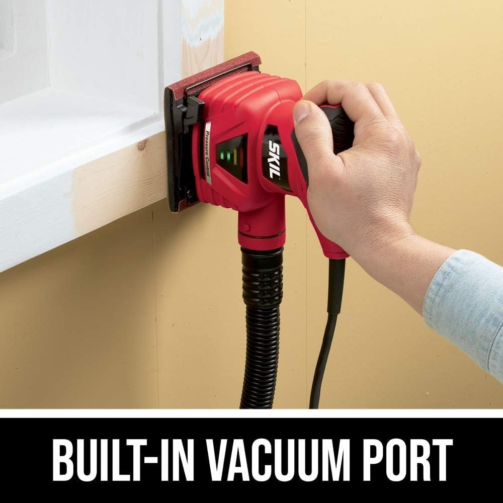 2 Amp 1/4-Inch Sheet Sander with Dust Canister O644831