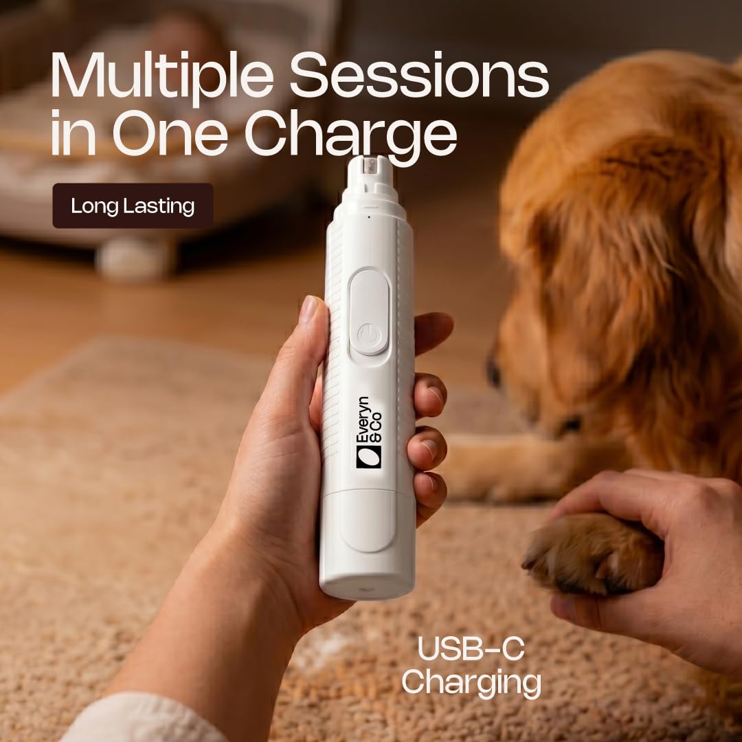 Dog Nail Grinder with LED Light P64004