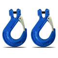 2 Pack 3/8" Heavy Duty Forged Clevis Slip Hook 6900Lbs T734114