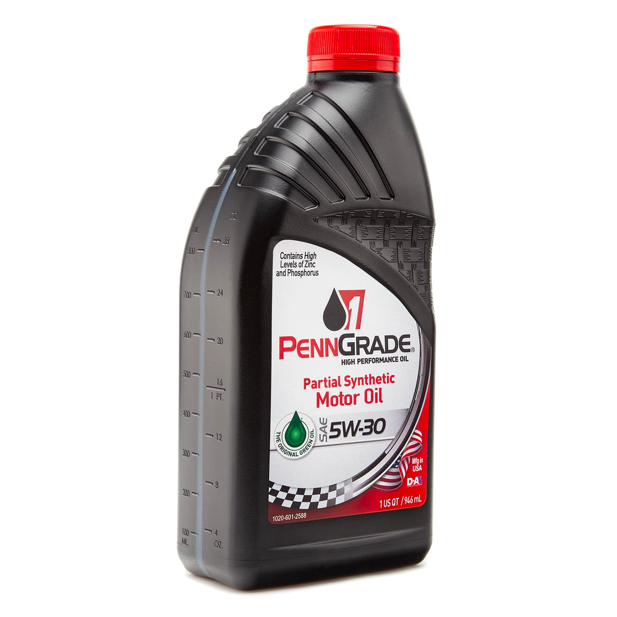 Synthetic Blend High Performance Oil SAE 5W-30 1 Quart 12 Pack H8716