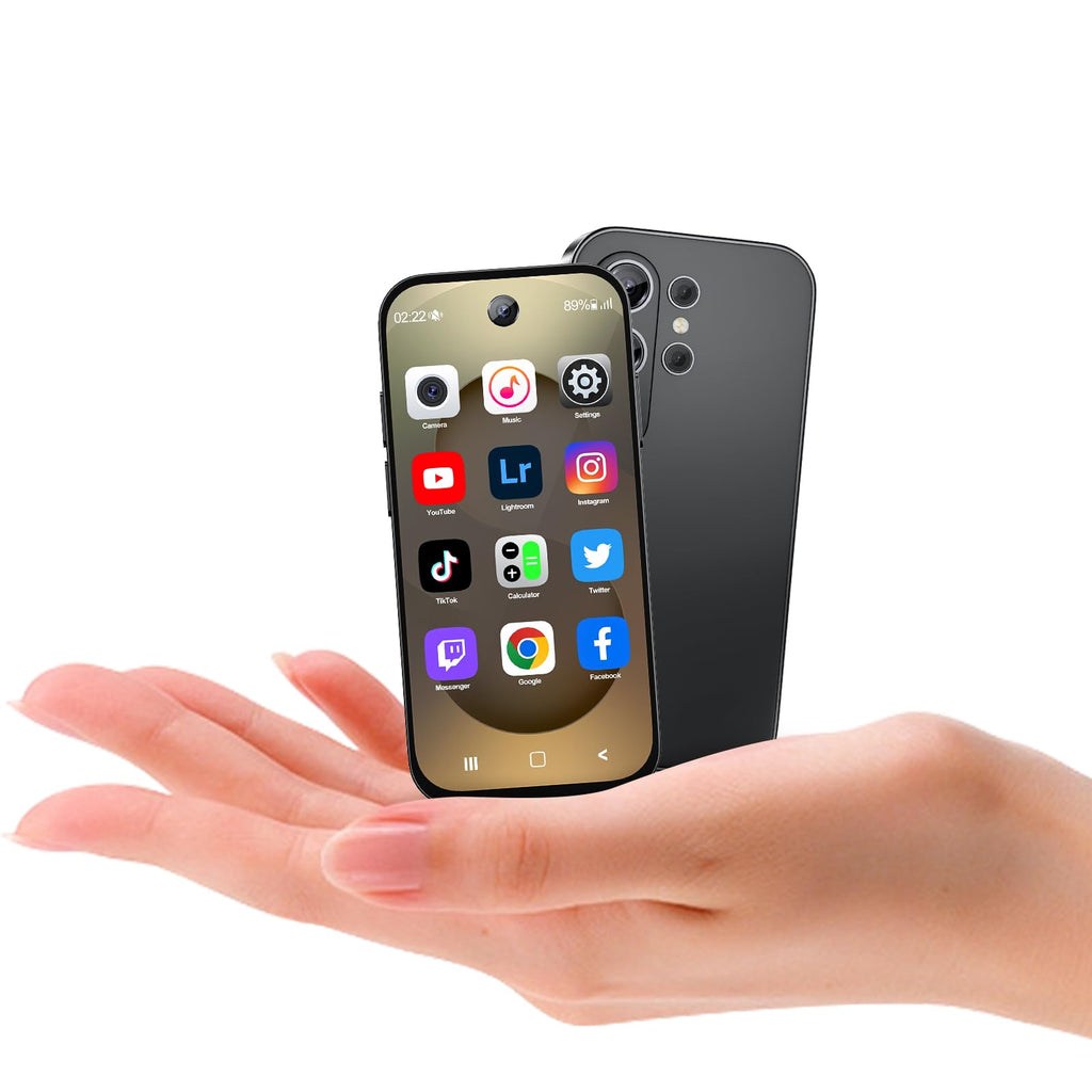 Unlocked 2G Mini Smartphone 2GB+32GB 2800Mah 3.0 Inch Dual SIM Black S156168