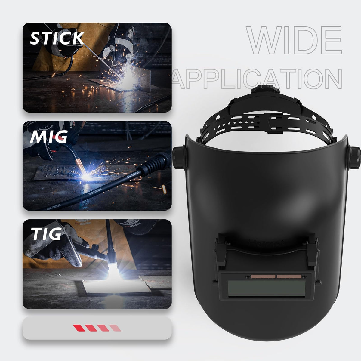 Lightweight Flip Front Welding Helmet P24235