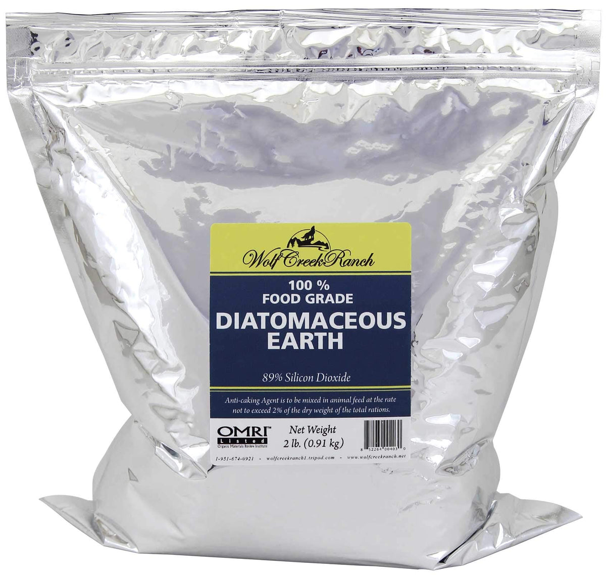 Food Grade Diatomaceous Earth 2lb Bag P7791