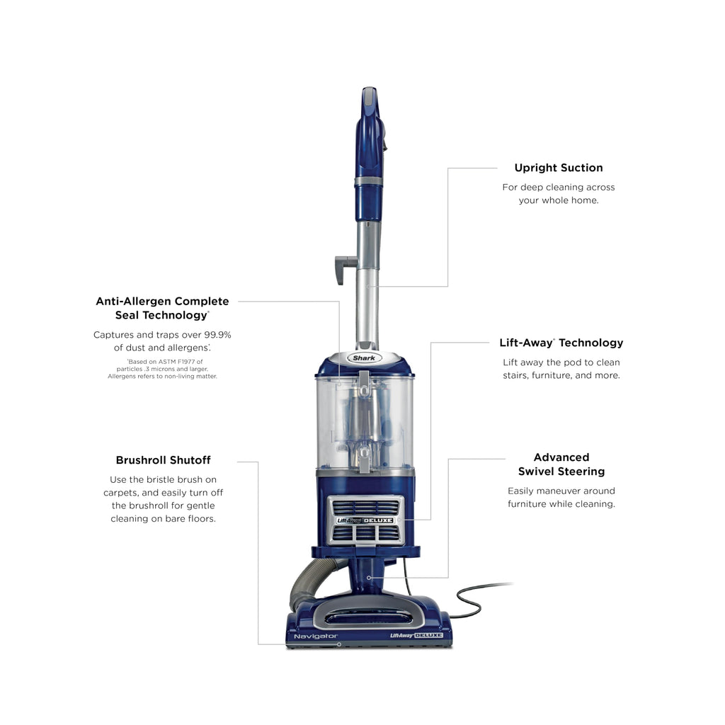 Blue HEPA Vacuum W1711
