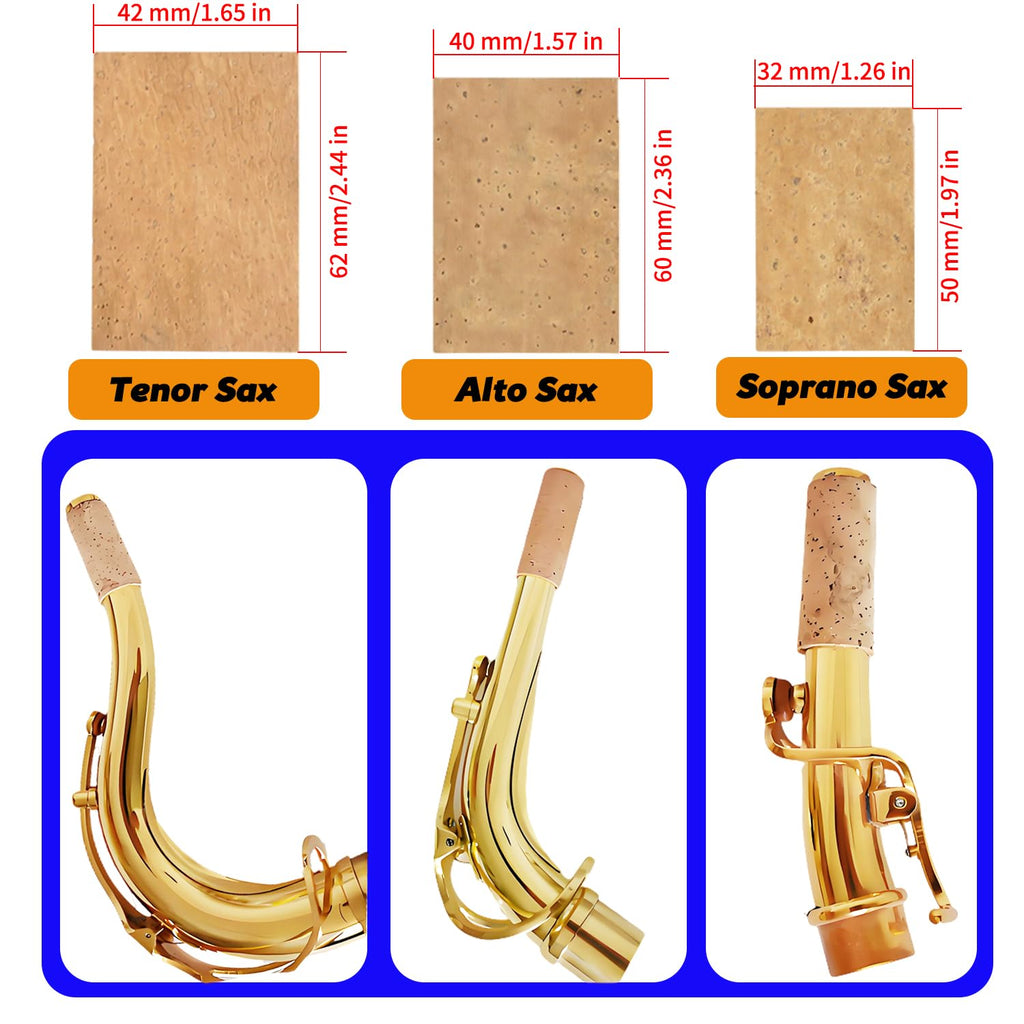 Alto Saxophone Cork Replacement Kit M229856