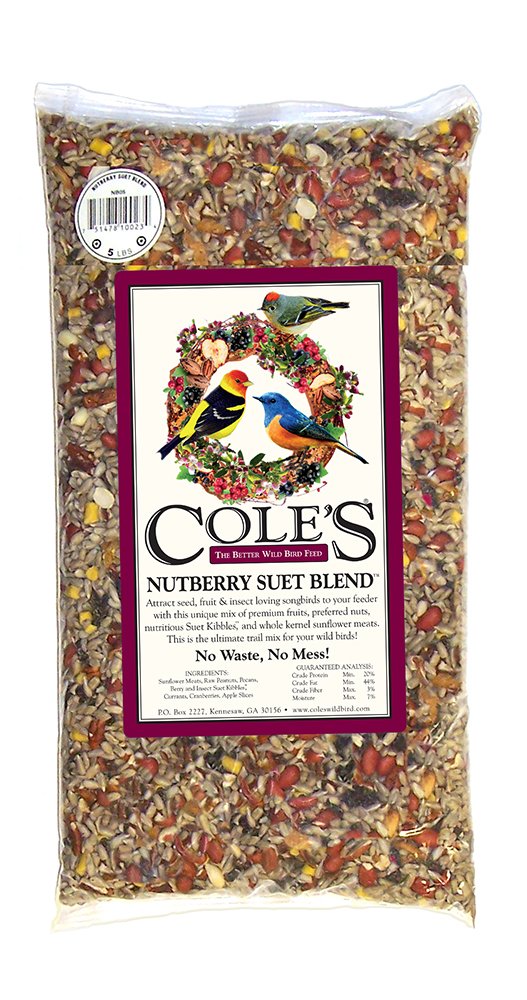 Nutberry Suet Blend Bird Seed, 20-Pound O5616