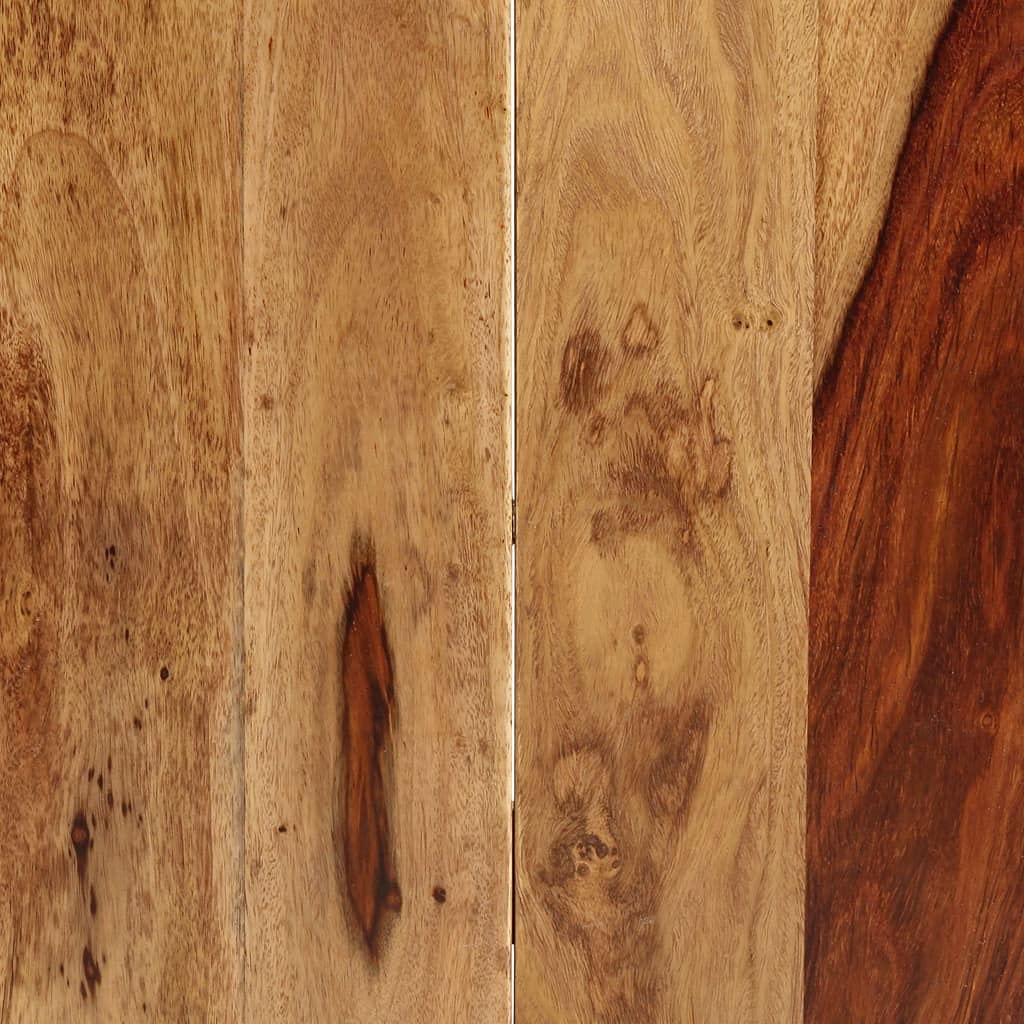 Square Dining Table, 63"x31.5"x29.5" Solid Sheesham Wood M418
