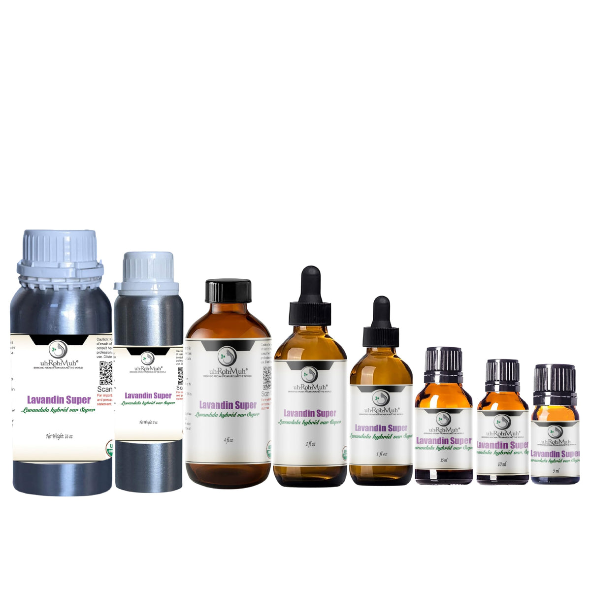 Organic Lavandin Super Essential Oil 4 Fl Oz G755